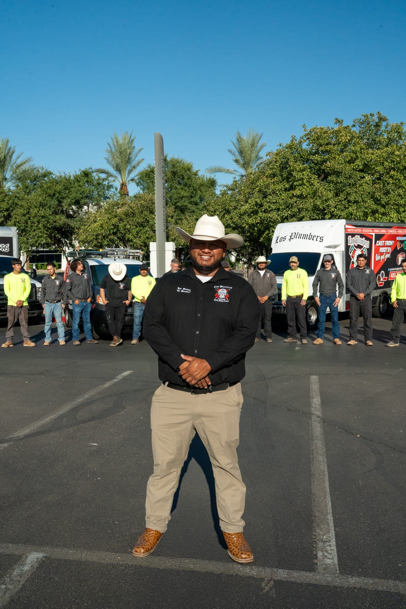 Dan Mendez, dueño de Los Plumbers